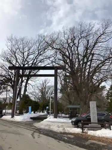 月寒神社の鳥居