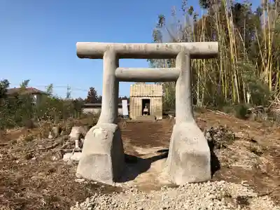 百里神社の鳥居