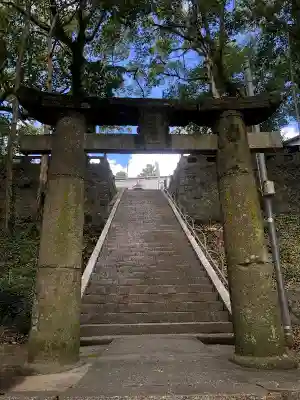 福母八幡宮の鳥居