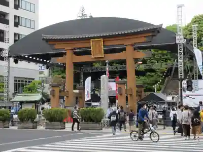 宇都宮二荒山神社の鳥居
