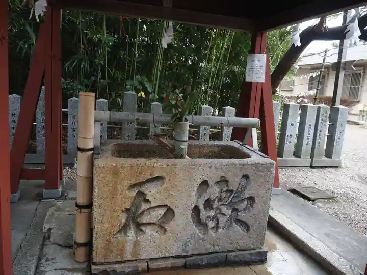 富部神社の手水舎