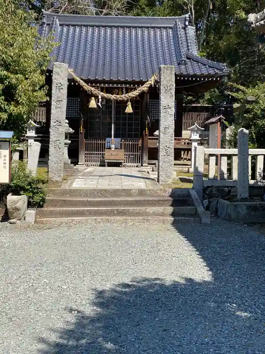 城井神社の本殿・本堂