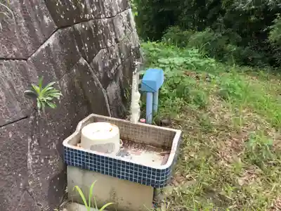 山梨岡神社の手水舎