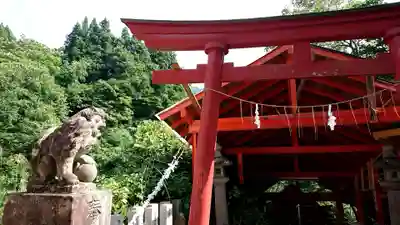 高龍神社の鳥居