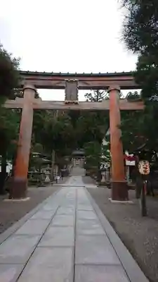 櫻山八幡宮の鳥居