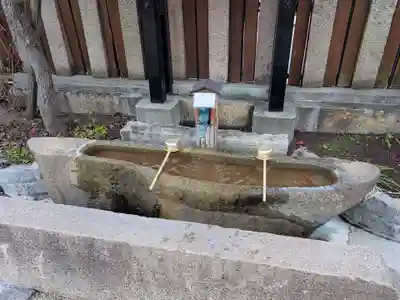 櫻井神社の手水舎