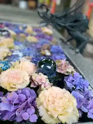 蛇窪神社の手水舎