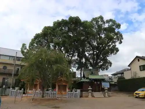 綱敷天満宮の庭園