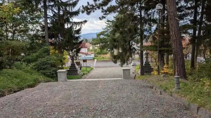 名寄神社の景色