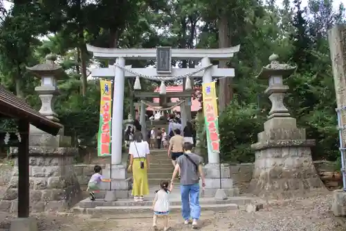 隠津島神社の鳥居