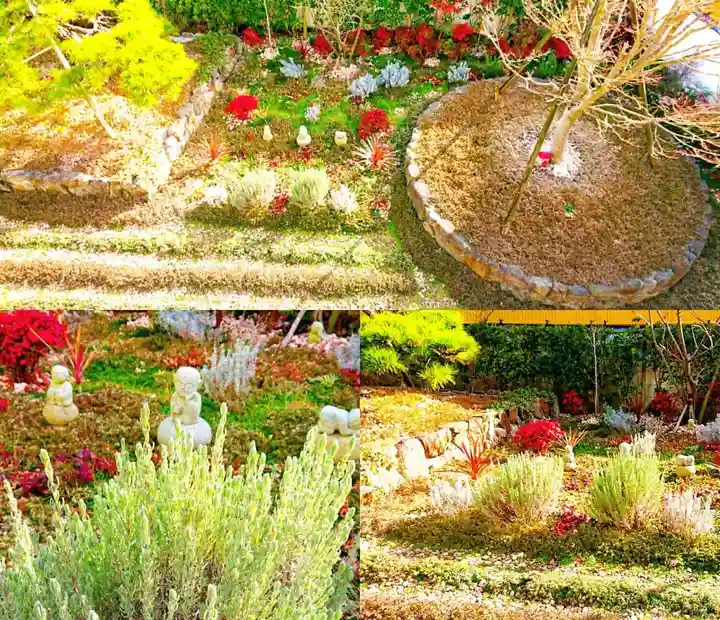 寿量山 速成寺の庭園