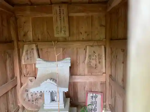 神明神社のその他建物
