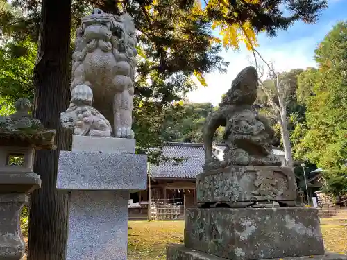 平濱八幡宮の狛犬