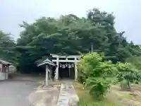 鹿渡神社の鳥居