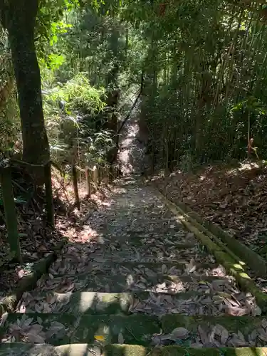 富岡神社の景色