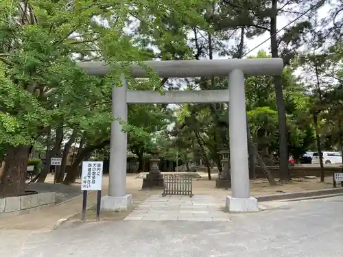 意富比神社の鳥居