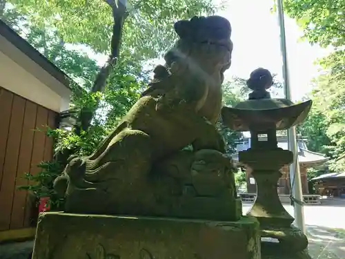 八幡神社の狛犬