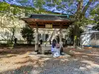 濱名惣社神明宮の手水舎