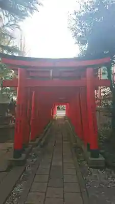 東京羽田 穴守稲荷神社の鳥居
