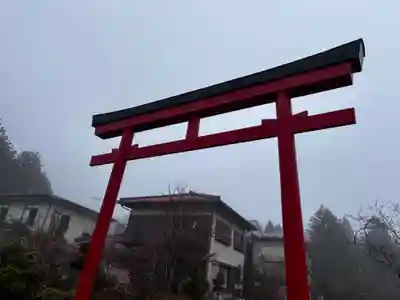 阿字ヶ池弁財天の鳥居