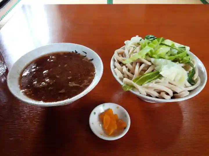 甲斐善光寺の食事