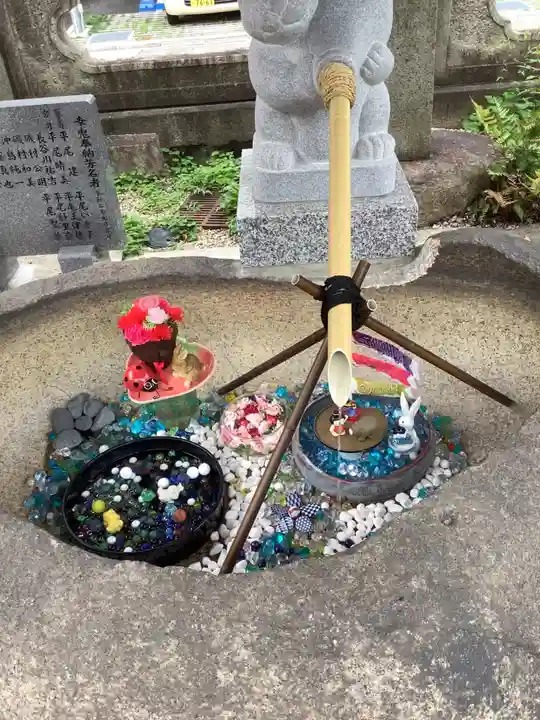 三輪神社の手水舎