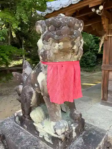 走田神社の狛犬