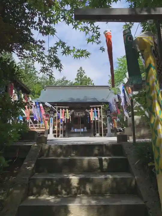 滑川神社 - 仕事と子どもの守り神(福島県)