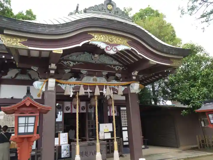 川越八幡宮の本殿・本堂