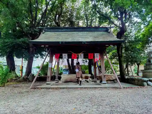 伊多波刀神社の手水