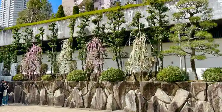 大阪天満宮の庭園