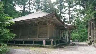 大山寺阿弥陀堂の本殿・本堂