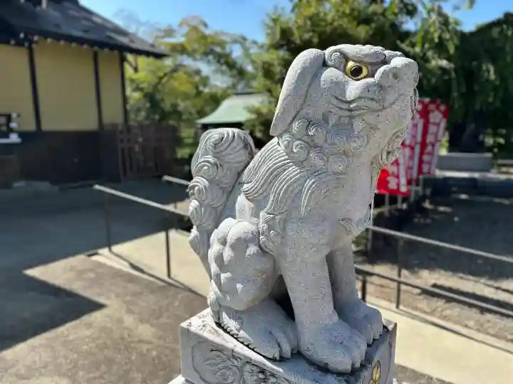 櫻岡大神宮の狛犬