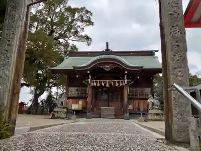 諏訪神社の本殿・本堂