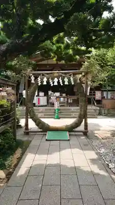 鳩森八幡神社の本殿・本堂