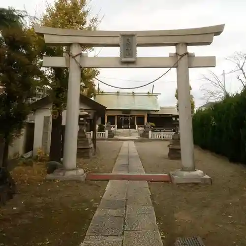 天祖神社の鳥居