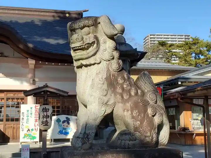 龍城神社の狛犬