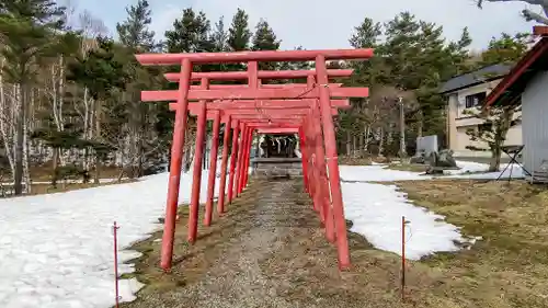 中富良野神社の鳥居