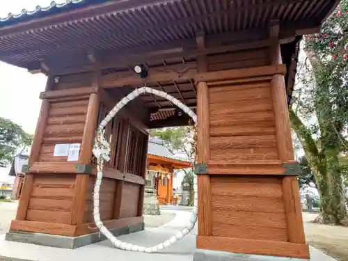 田脇日吉神社の山門