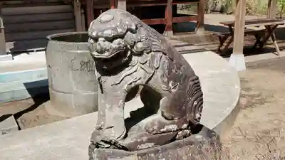 宮川熊野神社の狛犬
