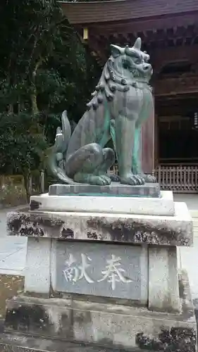 和霊神社の狛犬