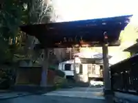 蓮華寺の山門・神門