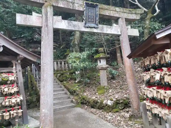 黒龍社(伊奈波神社境内社)の鳥居
