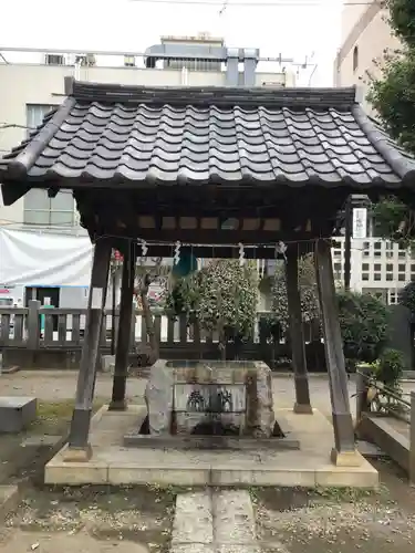 柏神社の手水舎