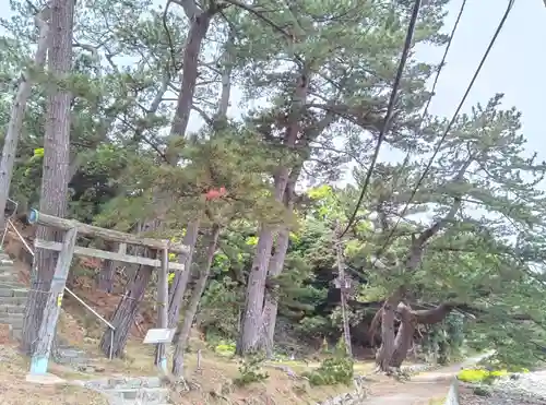 天照神社の景色