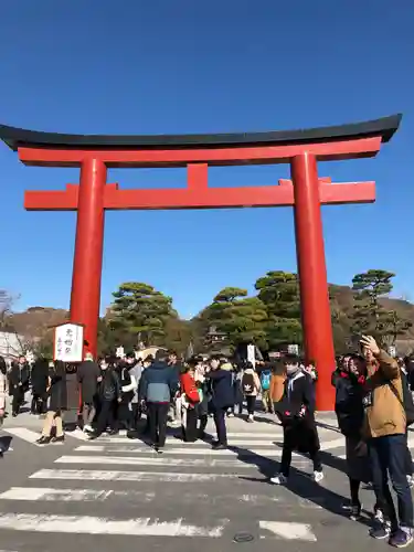 鶴岡八幡宮の鳥居