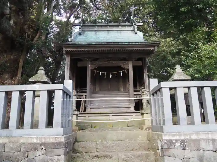 天津神社の本殿・本堂