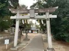 高牟神社の鳥居