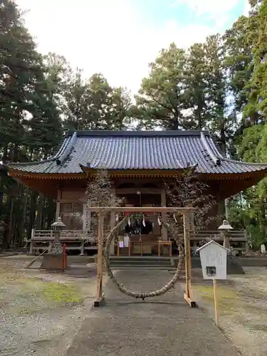 米川八幡神社の本殿・本堂