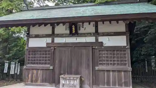 白旗神社(西御門)の本殿